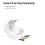 Wall Mount Holder Stand for 4&5 Space Saving Bracket Assistants Smart Speaker Accessory White 3