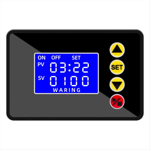 Programmable Digital Timer Switch Relay Control Time Controller Delay Cycle Timing On/Off AC110-220V