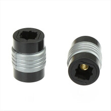 Speaker DVD Player Digital Audio Optical Cables Adapter Portable CD Fiber Optic Female Extender Extension Coupler 2Pcs