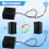 2Pcs 5W 4Ω Speaker High Power Tweeter Cavity Full Range Mini Portable Utility 6
