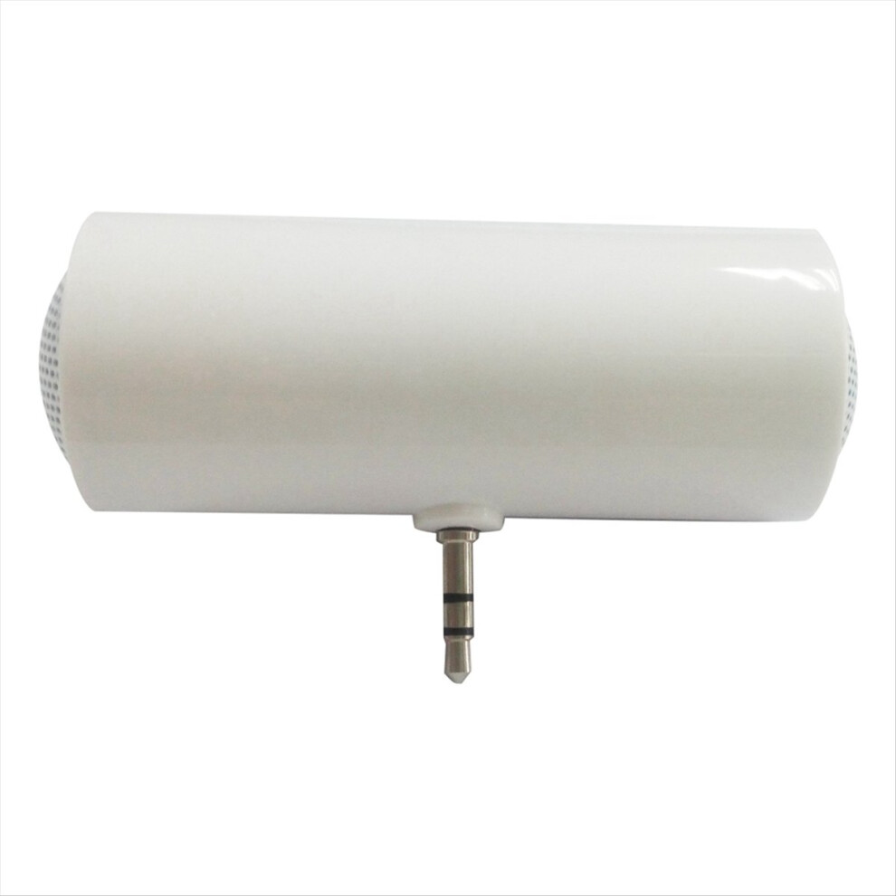 Mini Speaker 3.5Mm Portable Amplified Plug And Play For Mobile Phones Tablets White 4851537547317