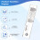 LP Vinyl Stylus Azimuth Compensation Angle/Calibration Gauge Adjustment Ruler for Phonograph 10