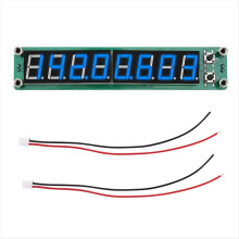 0.1MHz-1200MHz Signal Frequency Counter Cymometer Meter Tester with LED Display Screen for Radio,Blue Light