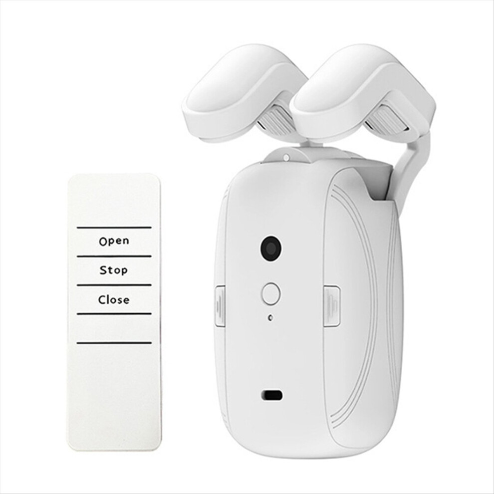 Smart Curtains Robot Roman Rod Track Automatic Curtain Opener Remote Control Motor 4851537554216