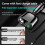 Car Charger Folding Retractable Cable PD30W+SUPER Fast Charge 100W Suitable for All Models 5
