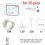 WIFI Intelligent Watering Device Double Pump Timed Automatic Drip Irrigation System Remote Control for 20 Pots 6