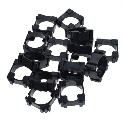 100PCS 18650 Li-Ion Battery Holder Bracket, Portable Cylindrical Cell for DIY Projects 2