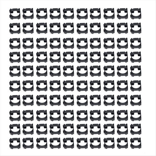 100PCS 18650 Li-Ion Battery Holder Bracket, Portable Cylindrical Cell for DIY Projects 1
