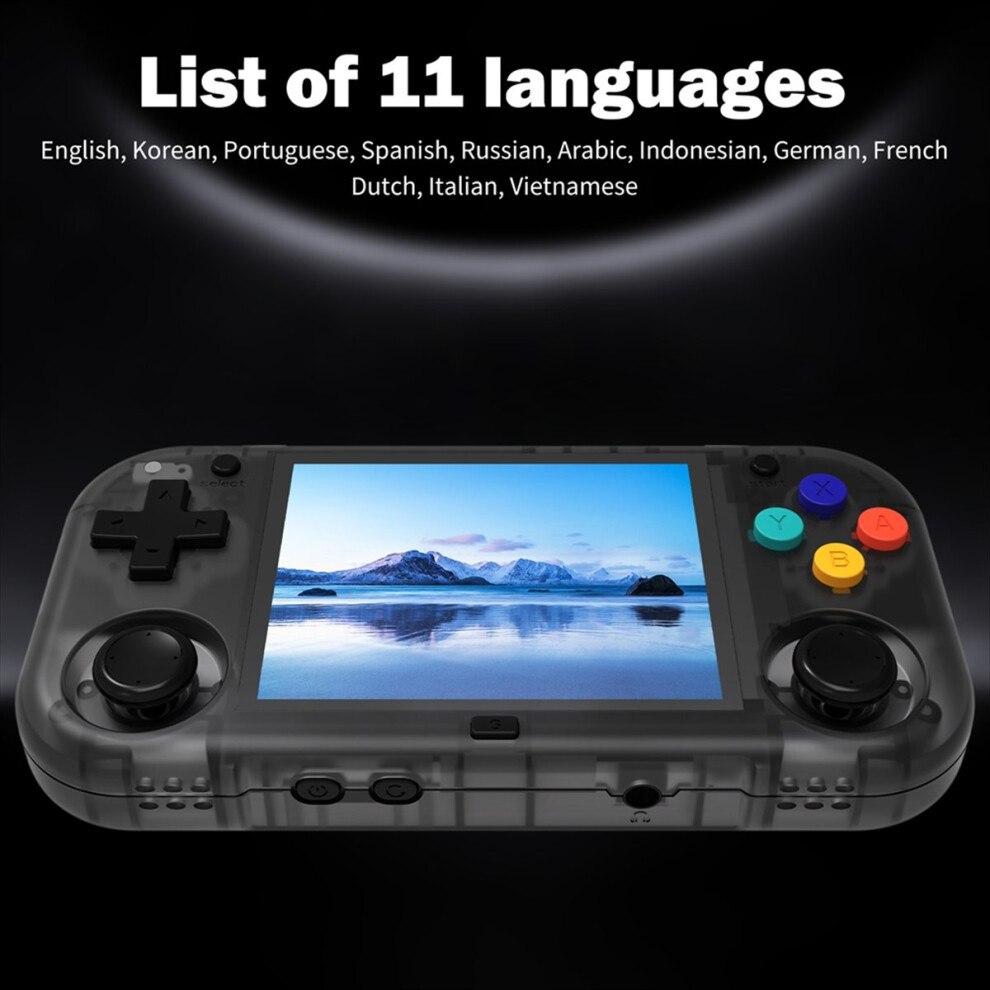 Xu Mini M Game Console 64Gb 10700 Games 2.8 Inch Ips Linux Handheld Players Retro Video For Kids Black 4853162243558