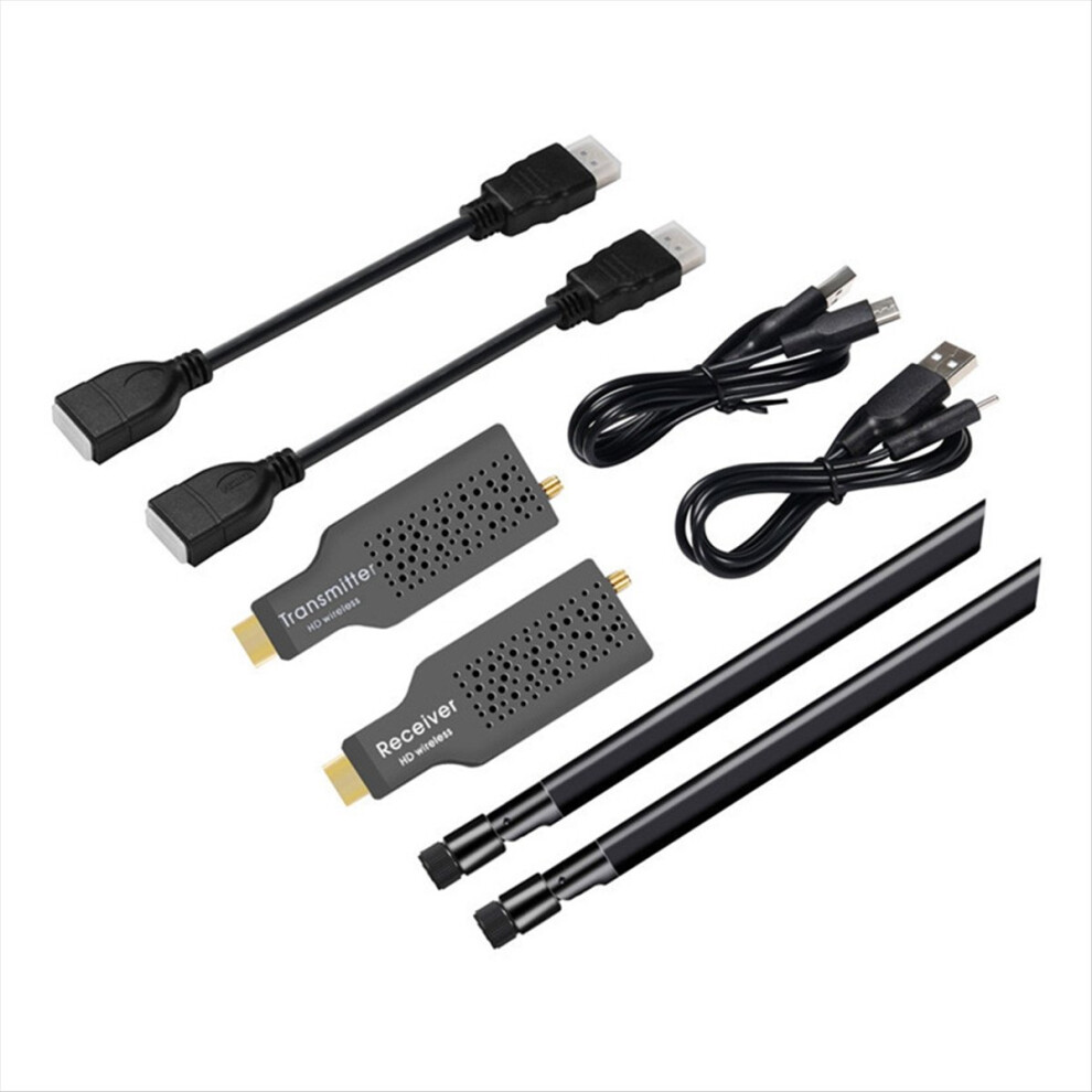 5.8G 1080P 50M Wireless -Compatible Video Transmitter Receiver Extender Adapter Dongle For Tv Monitor Projector Pc 4853162243466