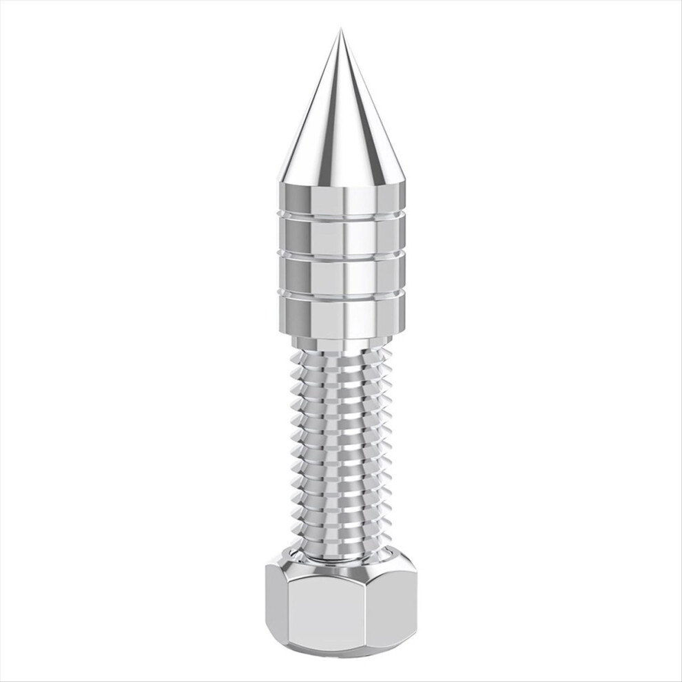 1 Pcs Stainless Steel Speaker Spikes Hifi Audio Amp Subwoofer Isolation Stand Foot Cone Adjustable Height M6 4853162242407
