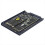 SSD Case Enclosure M2 + MSATA to SATA3.0 6Gb Adapter Riser Card Board with Metal Socket Support M.2 5