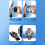 Magnetic Mobile Phone Cooling Radiator 15W Fast Cooler Digital Display 3 Modes for Android 6