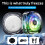 Magnetic Mobile Phone Cooling Radiator 15W Fast Cooler Digital Display 3 Modes for Android 7