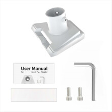 Pipe Adapter for Gen 3 Waterproof Round Tube Plastic Antenna Bracket Roof Wall Mount Holder