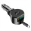 Digital Display Retractable Cable Car Charger Supports PD30W Fast Charging Super 5