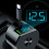 Digital Display Retractable Cable Car Charger Supports PD30W Fast Charging Super 9