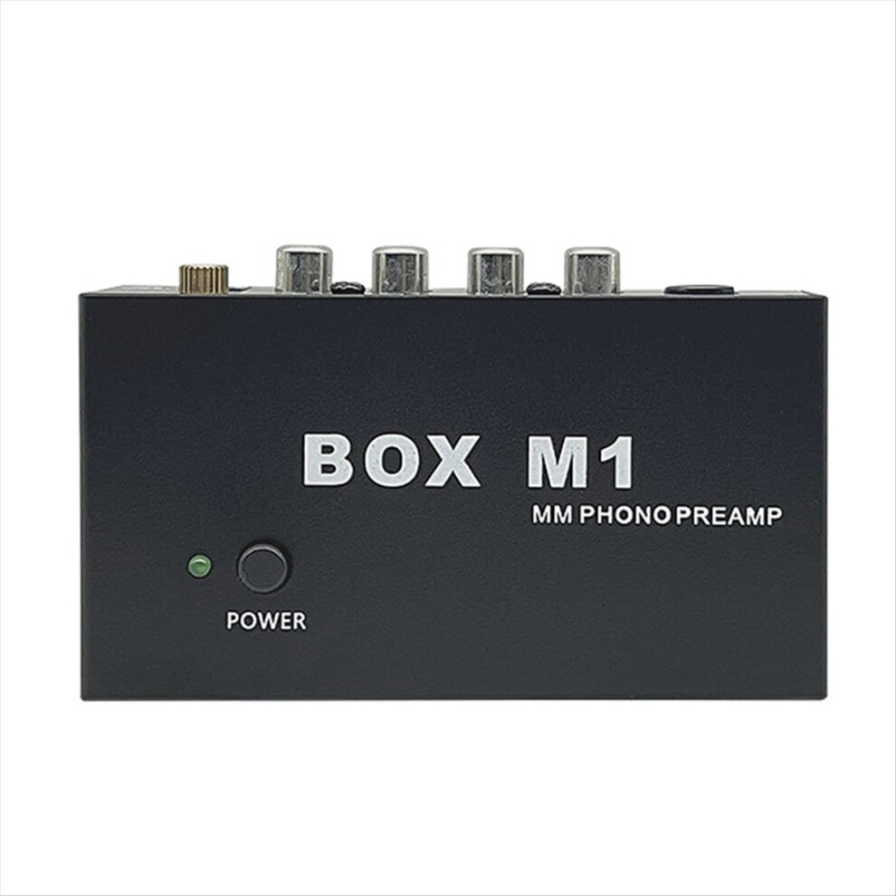 Box M1 Mm Phono Preamp For Turntable Phonograph Preamplifier Mini Stereo Audio Hifi With Headphone Amplifier 4853162248812