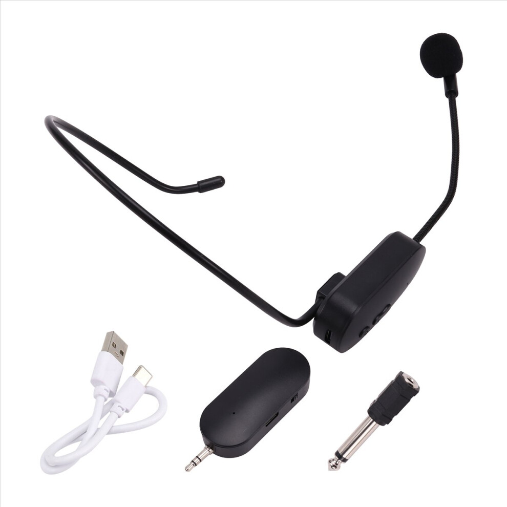 Handheld 2.4G Wireless Microphone Head-Mounted Volume Amplifier Teaching Loudspeaker For Voice 4853162248829