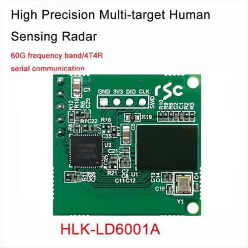 60G 4 Transmitter Receiver High- Multi-Target Human Movement Track Sensing LD6001A Radar Module 2