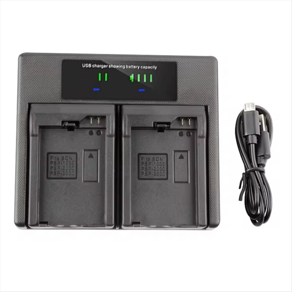 1000 Dual Battery Charger -2000 -3000 For Portable Console Gamepad -110 -S110 Lite 4853162245620