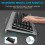 Keyboard Stand and Wrist Pad, Tilted Riser with Rest, Ergonomic Office Desk Part for Computer Home 5