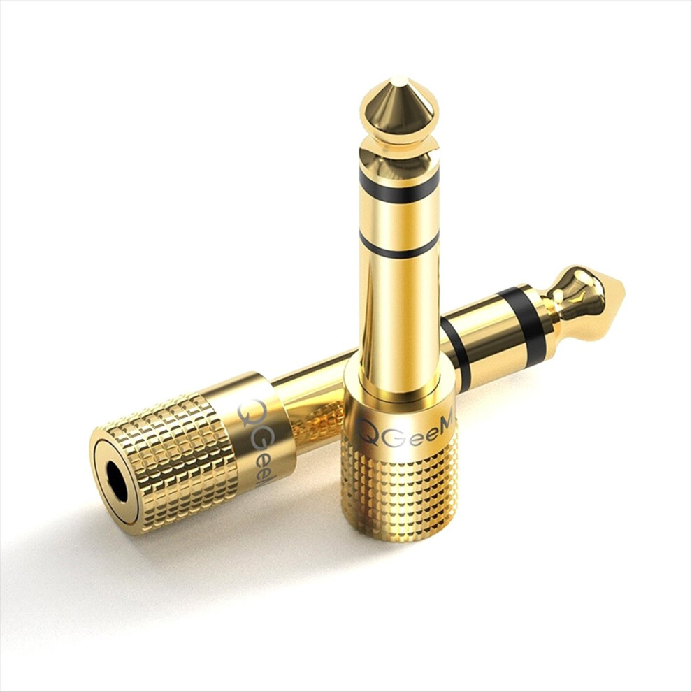 Jack 6.35Mm Male Plug To 3.5Mm Female Connector Headphone Amplifier Audio Adapter 4853162254622