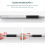 Disc Tips Replacement, Capactive for Touch Stylus Pen Tip (12 Pack) 7