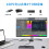 4 Port USB 3.0 Switcher 2 in Out KVM Switch Printer Sharer for Computer Keyboard 5
