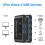 4 Port USB 3.0 Switcher 2 in Out KVM Switch Printer Sharer for Computer Keyboard 6