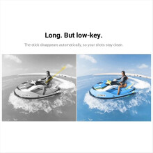 For 360X4 3meters Carbon Fiber Selfie Stick Sports Camera Telescopic Portable Recording Extension Gold