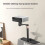 Projector Stand Bed Sofa Metal Holder Table Hidden Wall Mount Retractable Bracket Universal Support 7
