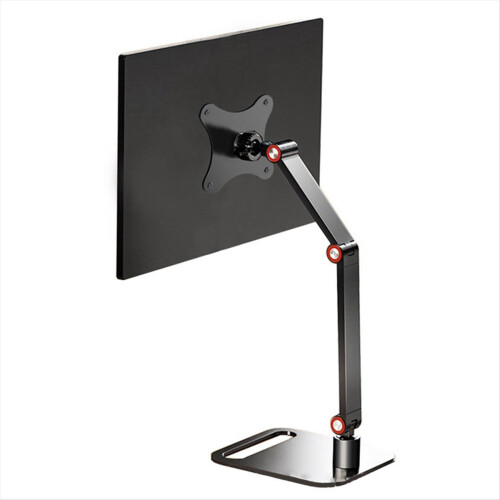 Monitor Stand Quick-Release Mount Aluminum Alloy Desktop for 17-25 Inch Holder Support Bracket 2