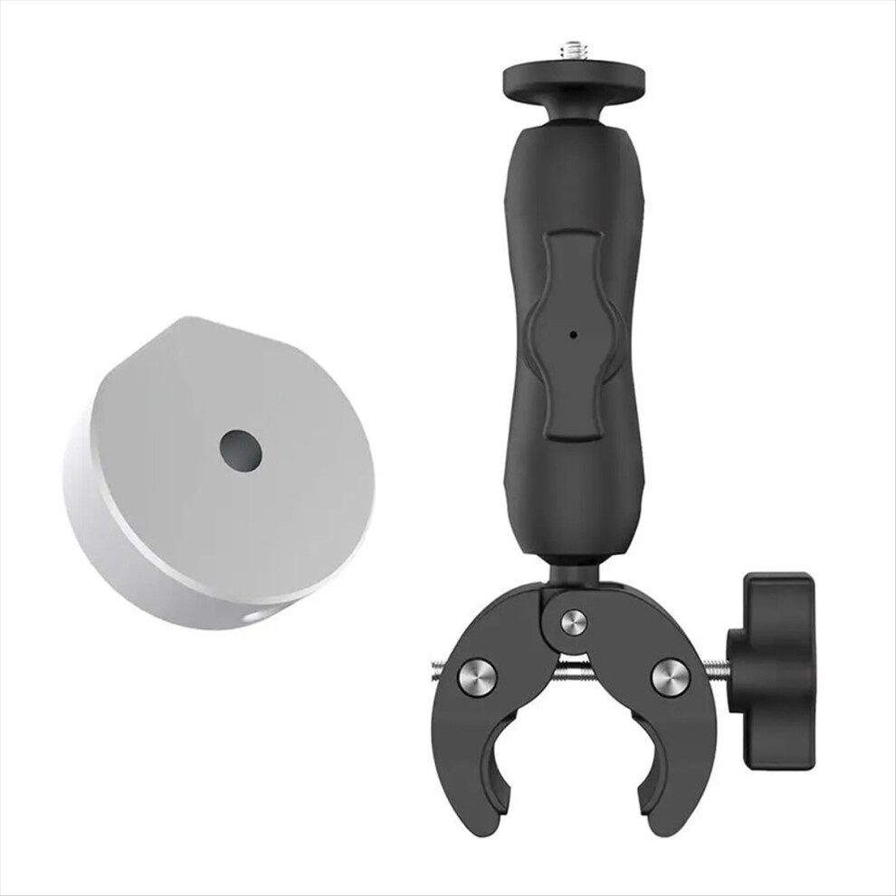 Saudism For Mini Round Tube Mount Bracket With 1/4 Screw Adapter Ethernet Satellite Fixing Clip Kit
