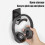 Headphone Stand Wall-Mounted Punch-Free Storage Hook Under-Desk Hanging Under the Table 3