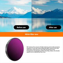 Action Camera Lens Filter Set for 5 PRO/4 UV CPL ND8 ND16 ND32 ND64 Photography Filters