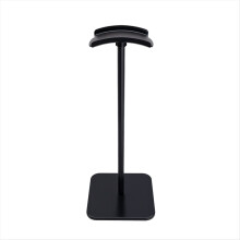 Headphone Stand Display Rack Removable Desktop Earphone Hanger Aluminum Alloy Vertical Bracket for Black