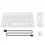 Ultra-Thin Silent Wireless Bluetooth Keyboard and Mouse Set Suitable for Tablet Notebook White 2