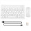 Ultra-Thin Silent Wireless Bluetooth Keyboard and Mouse Set Suitable for Tablet Notebook White 3