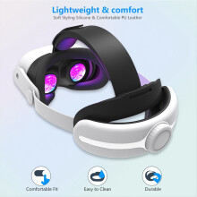 For Meta Quest3s Adjustable Headband High Elastic Sponge Does Not the Face VR Accessories