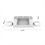 VR Wall Mount Holder for 3S - Steel Storage Hook Headset & Controllers, 3 Accessories 7