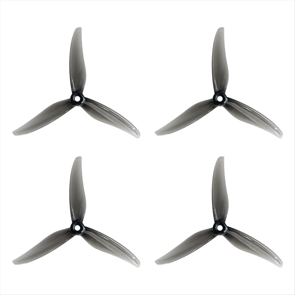Photos - Other Toys 4PCS 5131.0 5 Inch 3-Blade Propeller for RC Drone FPV Racing Compatible with 2207 2306 Motors Gray