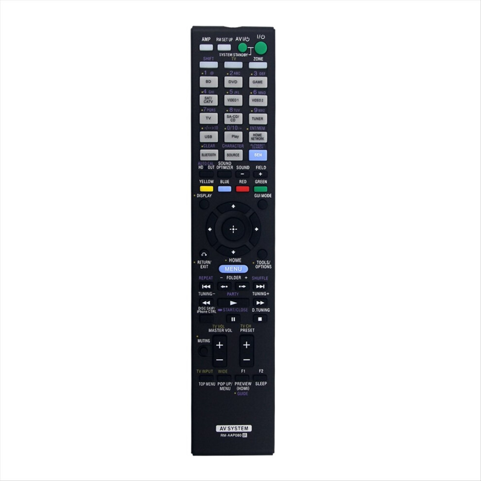 Replace RM-AAP080 Remote Control for AV SYSTEM