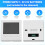 Programmable Digital Thermostat 3A Weekly Room Temperature Controller for Efficient Home Heating Blue Backlight 8