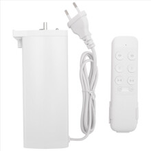 Tuya Zigbee Smart Electric Curtain Motor with 2 Channel Remote Intelligent Shutter for EU Plug