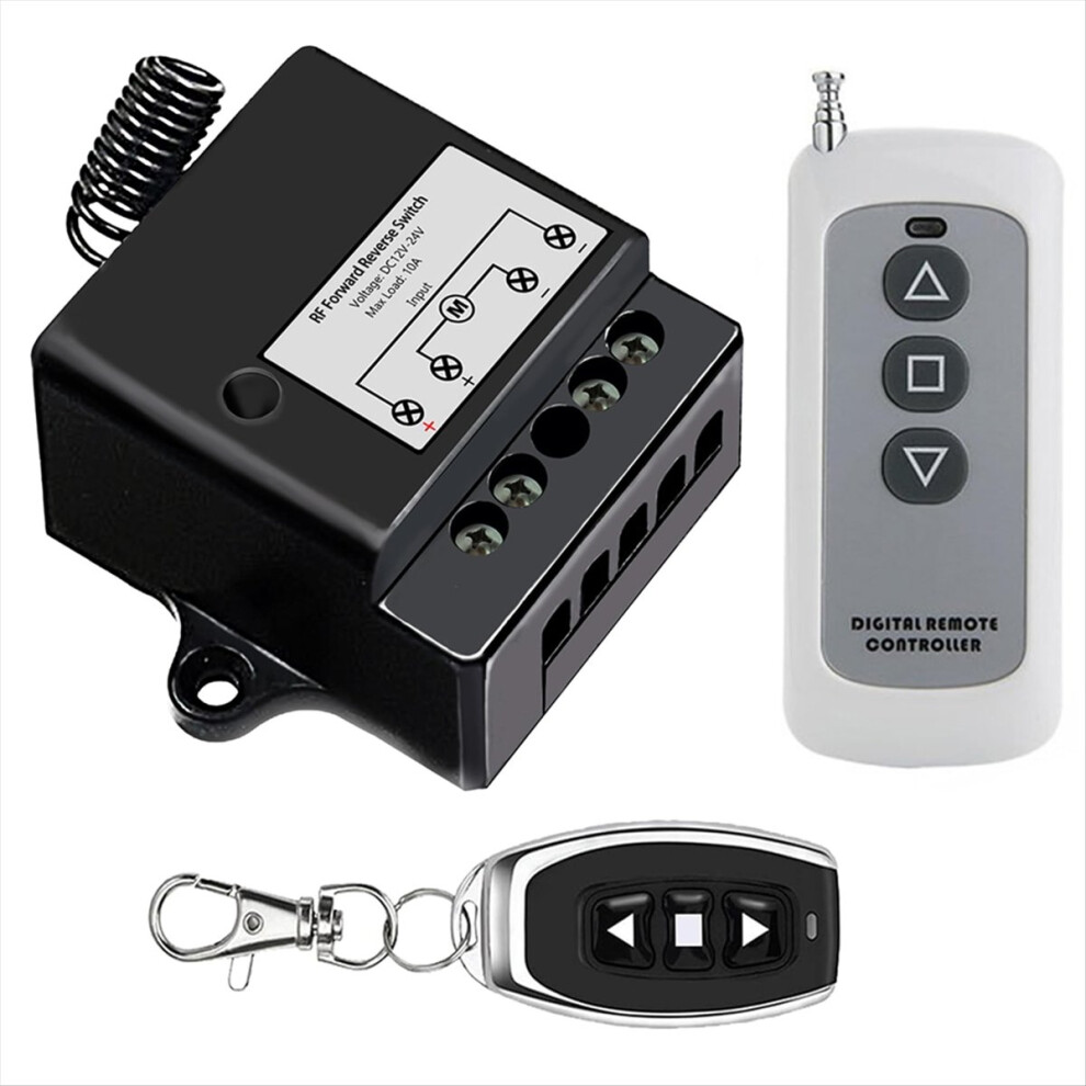 Dc12v-24V Forward Reverse Switch, Linear Actuator Remote Control, 10A Current, 165 Ft Range ,Linear With 4853162265895