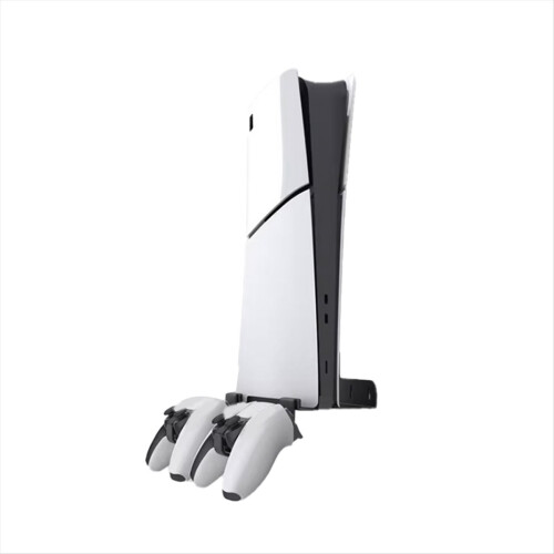 Wall Mount Bracket with Controller Holder - Compatible Slim Digital and Disc Editions 1