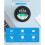 RP2350 MCU Board Microcontroller Development with 1.28-Inch Round Touch LCD Display 240x240 Six- Sensor 3