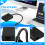 RJ45 100Mbps External Network Micro-Card Port 4K Fire LED Indicator Plug & Play Ethernet Adapter for Smart 7