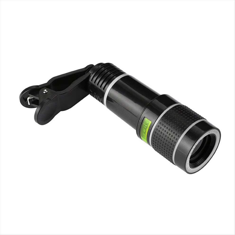 20X Mobile Phone Telephoto Lens Hd External Camera Zoom Focus For Travel Viewing 4853162270011